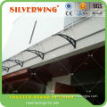 Balcony window Used plastic materials polycarbonate awnings bracket parts for sale